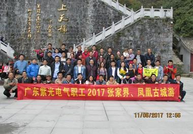 2017年廣(guang)東紫光電(dian)氣全(quan)體員工張家(jia)界(jie)旅(lv)遊
