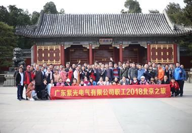 2018年廣(guang)東紫光電(dian)氣全(quan)體員工北(bei)京(jing)旅(lv)遊