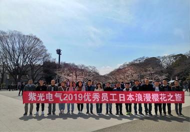 2019年廣(guang)東紫光電(dian)氣有限(xian)公(gong)司(si)優(you)秀員(yuan)工日本(ben)旅(lv)遊