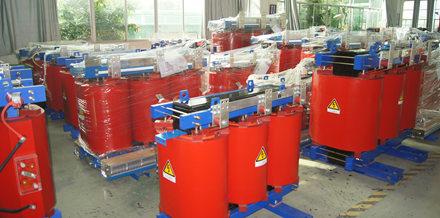 幹(gan)式變(bian)壓(ya)器(qi)外(wai)觀(guan)