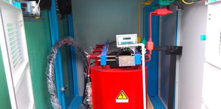 歐式箱(xiang)變變壓器(qi)室